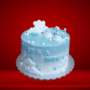 Ace Gifts Newborn Baby Boy Celebration Cake