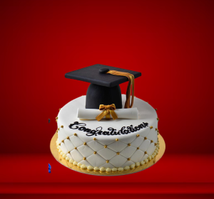 Ace Gifts Exclusive Celebratory Graduation Cake