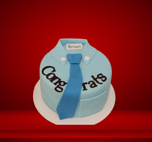 Ace Gifts' Elegant Promotion Celebration Shirt Cake